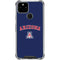 University of Arizona Primary Logo Blue Google Pixel 5 Clear Case